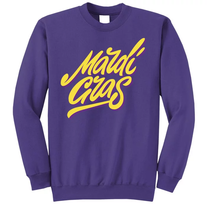 Mardi Gras Simple Style Sweatshirt