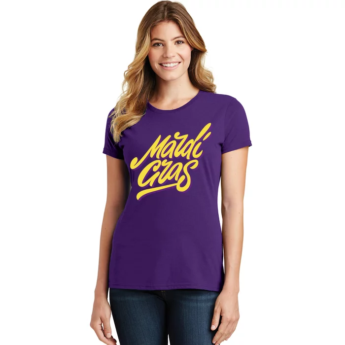 Mardi Gras Simple Style Women's T-Shirt