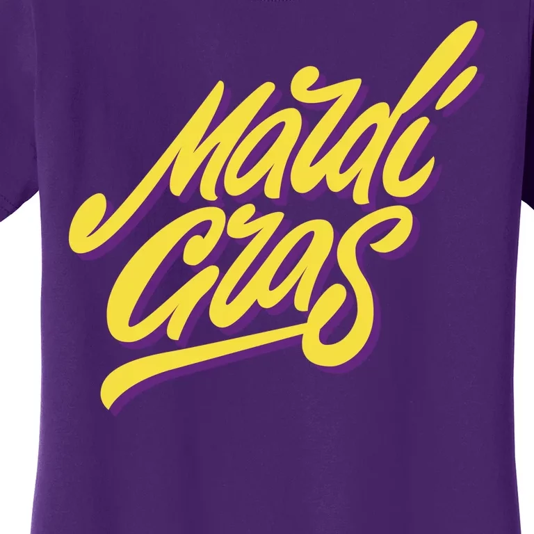 Mardi Gras Simple Style Women's T-Shirt