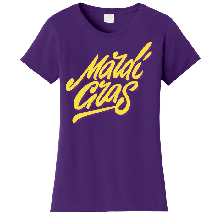 Mardi Gras Simple Style Women's T-Shirt