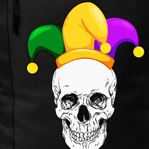 Mardi Gras Skull Parade Jester Daily Commute Backpack