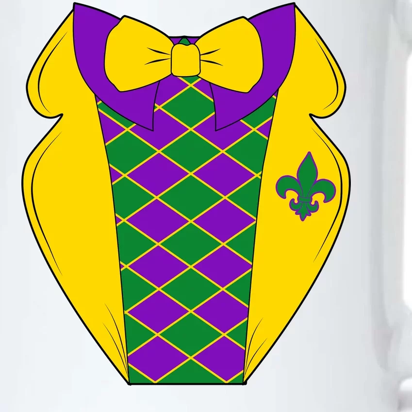 Mardi Gras Tuxedo Party Tux Black Color Changing Mug