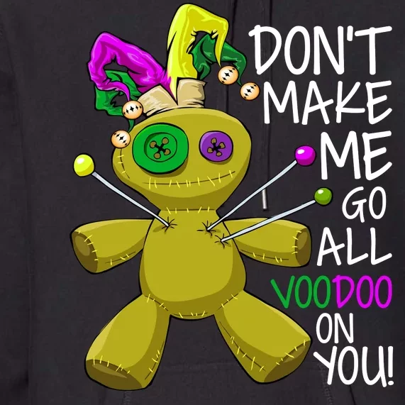 Mardi Gras Voodoo Doll Premium Hoodie