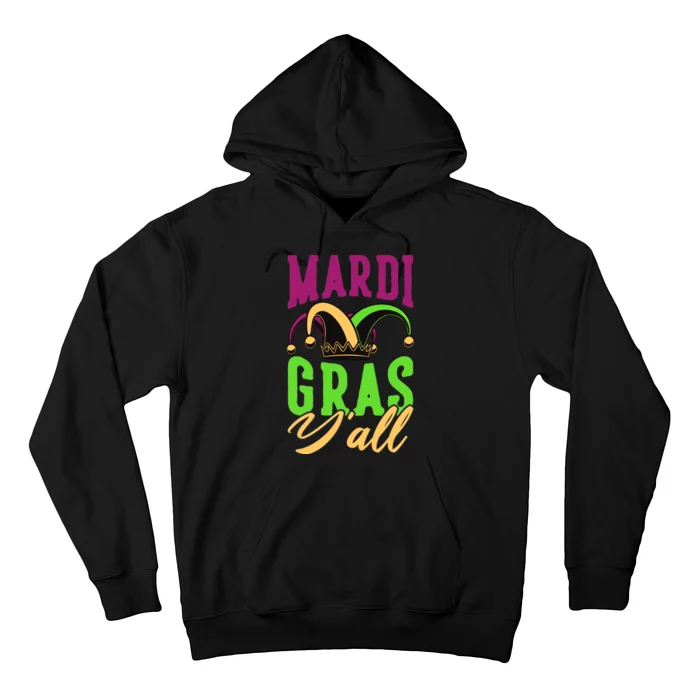 Mardi Gras Y'all Cute Hoodie