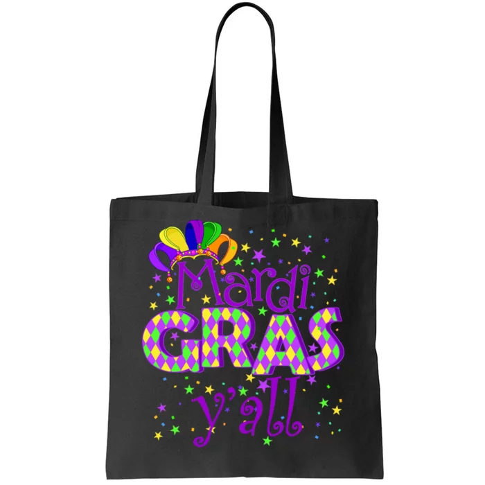 Mardi Gras Y'all New Orleans Party Tote Bag