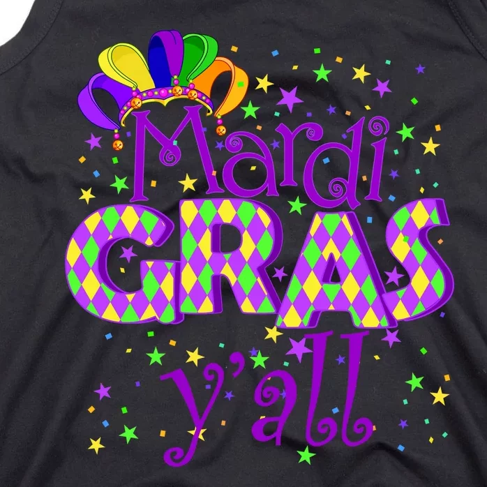 Mardi Gras Y'all New Orleans Party Tank Top