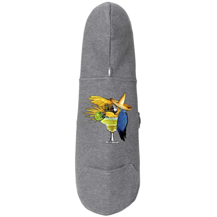 Margarita Parrot Doggie 3-End Fleece Hoodie