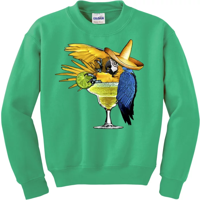 Margarita Parrot Kids Sweatshirt