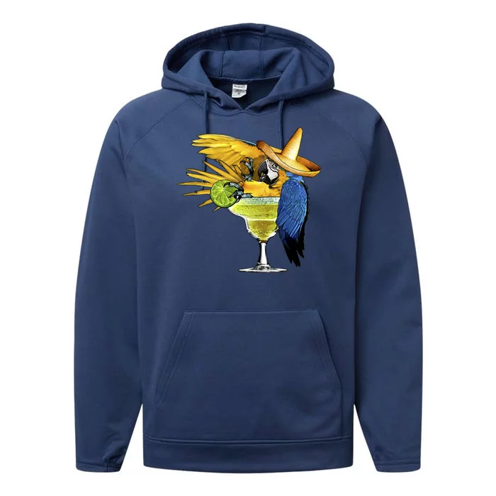 Margarita Parrot Performance Fleece Hoodie