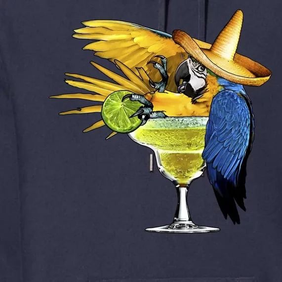 Margarita Parrot Premium Hoodie