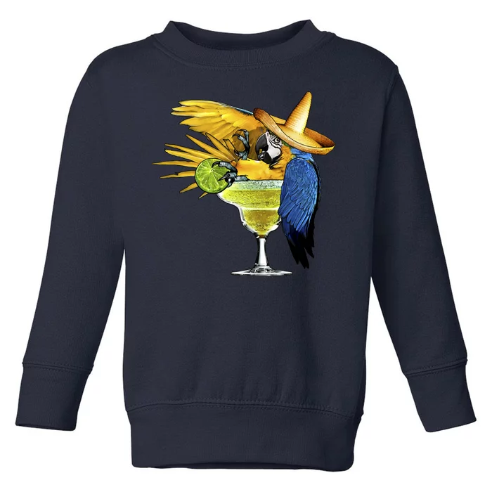 Margarita Parrot Toddler Sweatshirt