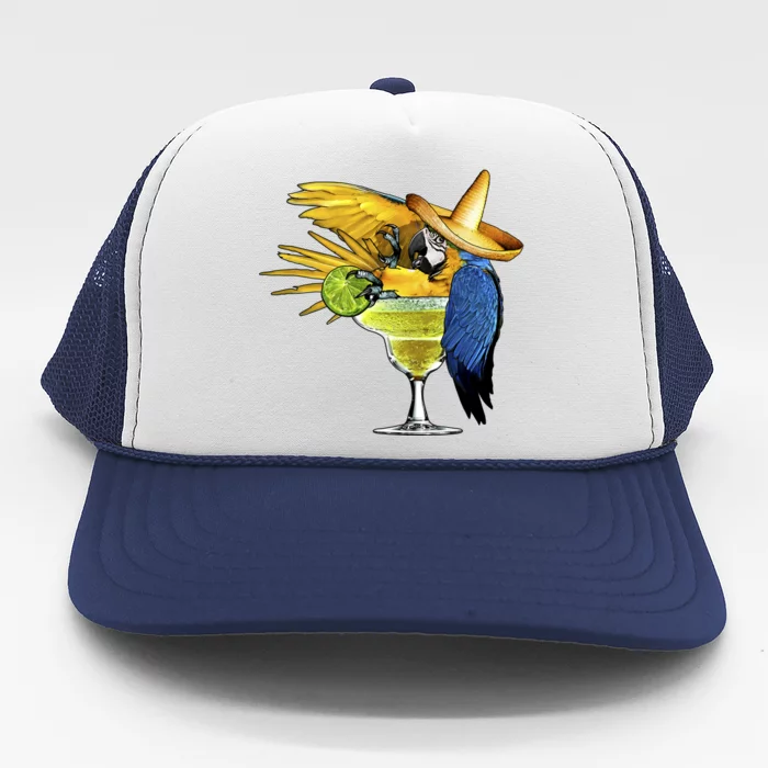 Margarita Parrot Trucker Hat