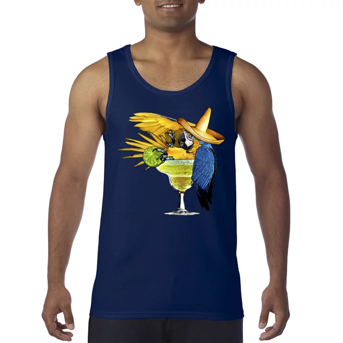 Margarita Parrot Tank Top