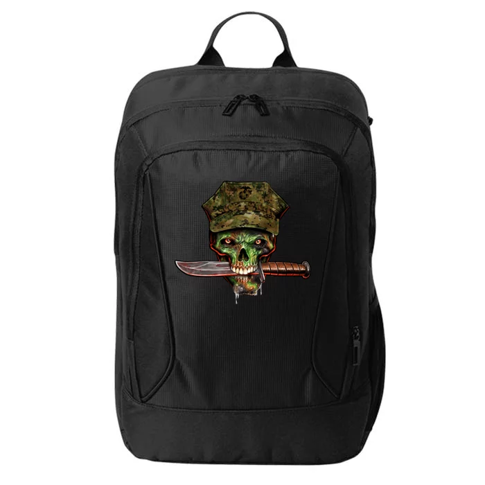 Marine Skull City Backpack