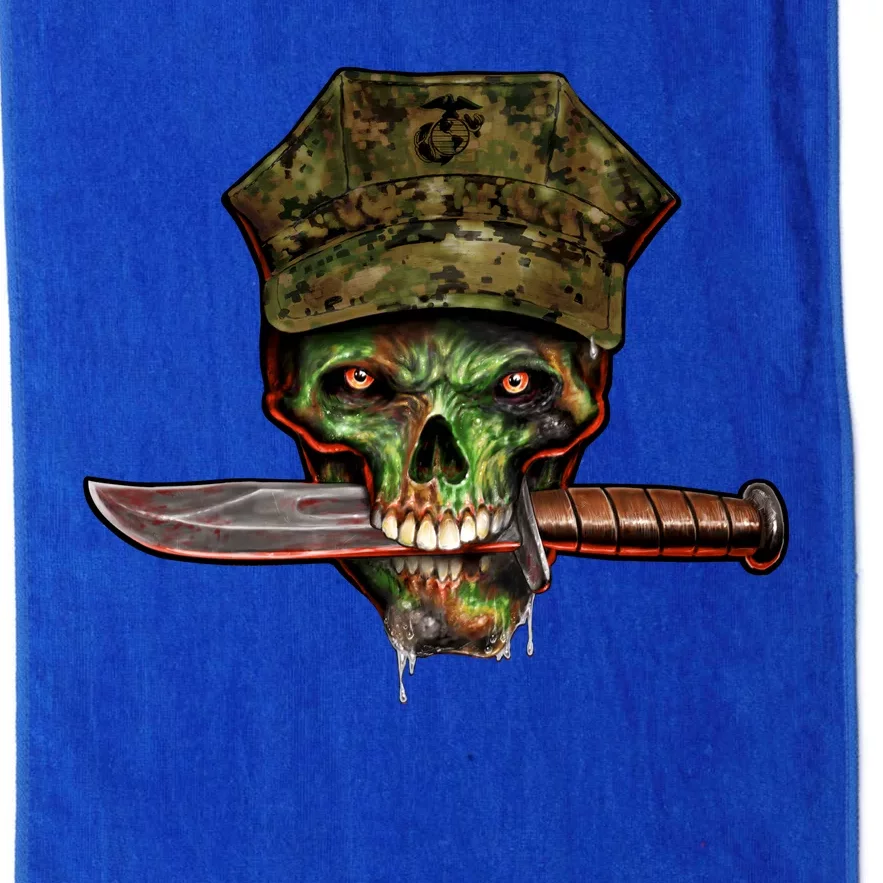 Marine Skull Platinum Collection Golf Towel