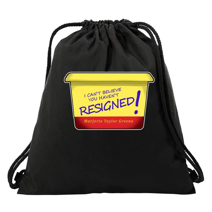 Marjorie Taylor Greene Margarine Politics Drawstring Bag | TeeShirtPalace