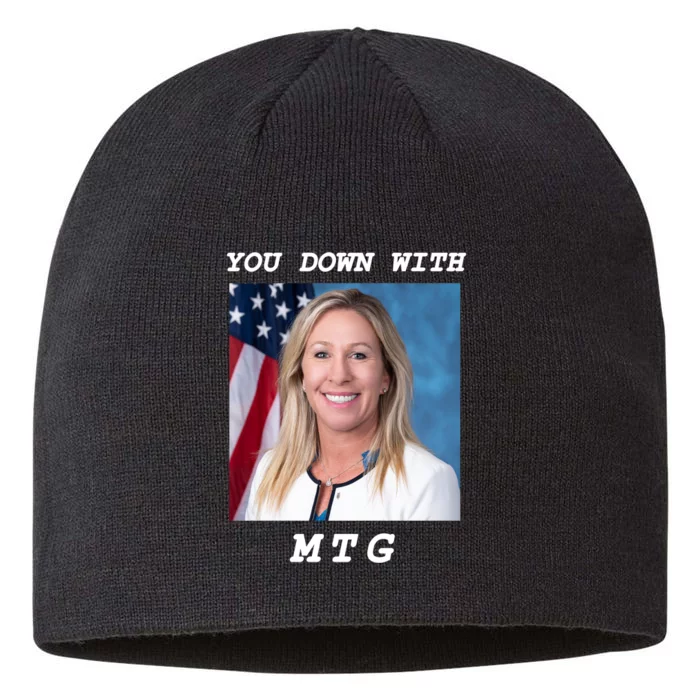 Marjorie Taylor Greene You Down With MTG 8 1/2in Sustainable Knit Beanie