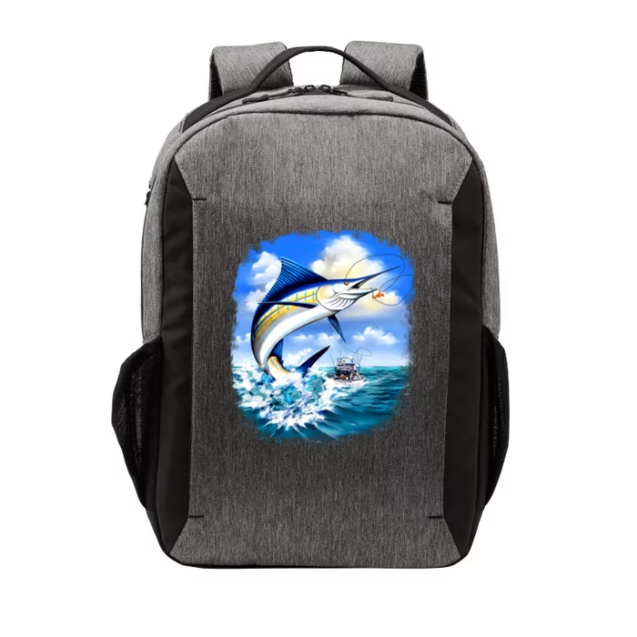 Marlin Fishing Vector Backpack