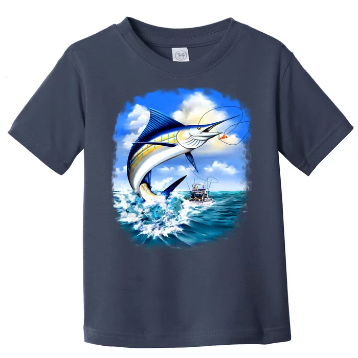 Marlin Fishing Toddler T-Shirt