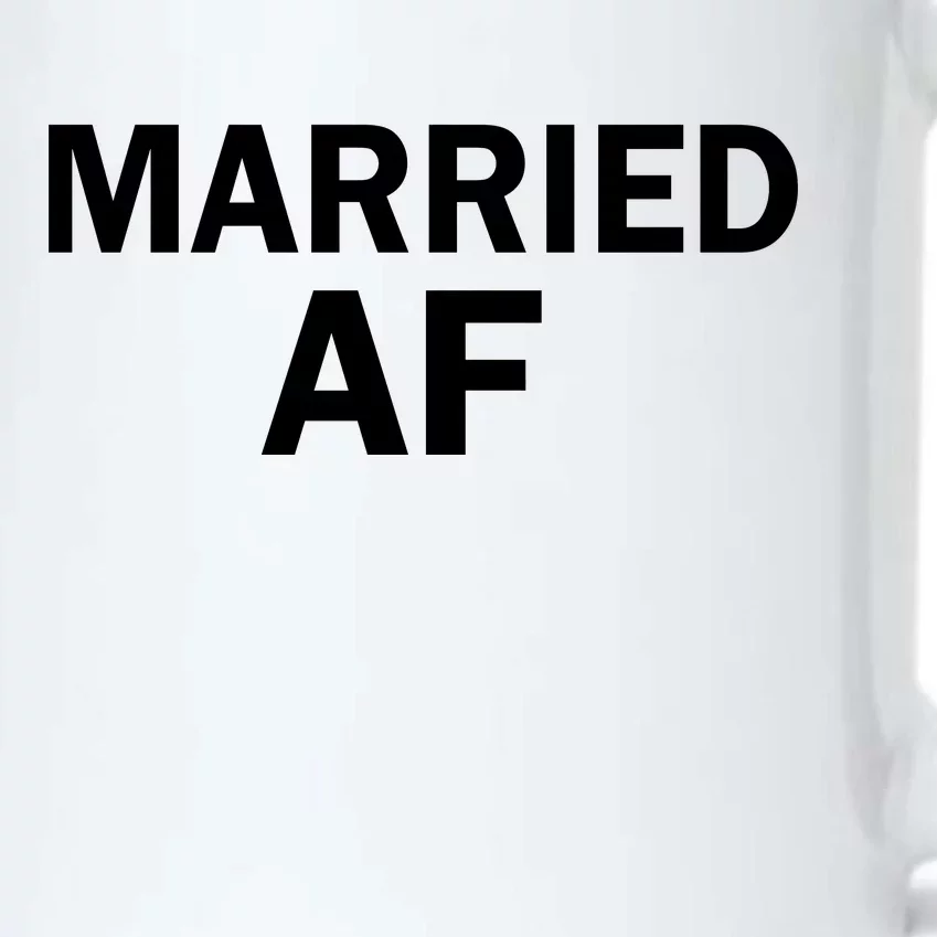 Married AF Black Color Changing Mug