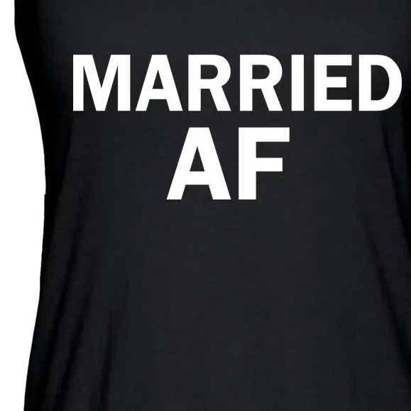 Married AF Ladies Essential Flowy Tank