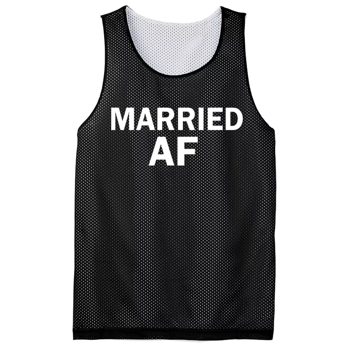 Married AF Mesh Reversible Basketball Jersey Tank