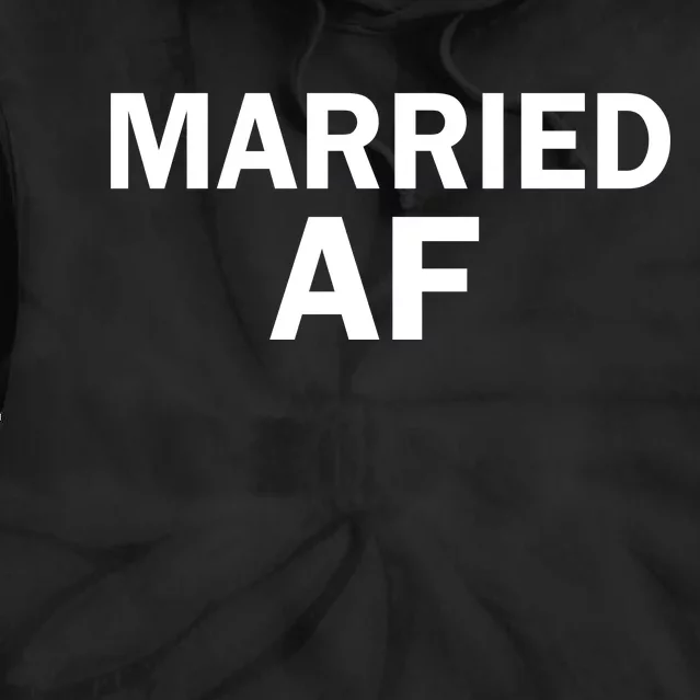 Married AF Tie Dye Hoodie