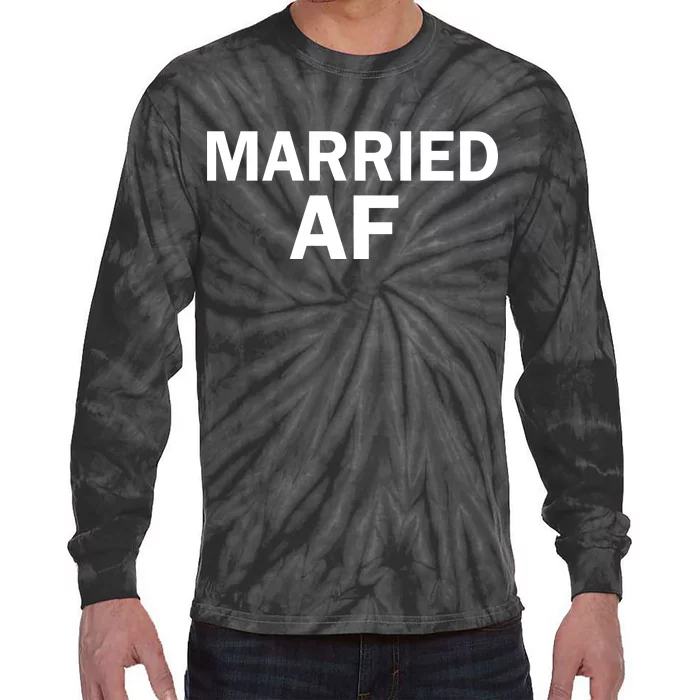 Married AF Tie-Dye Long Sleeve Shirt