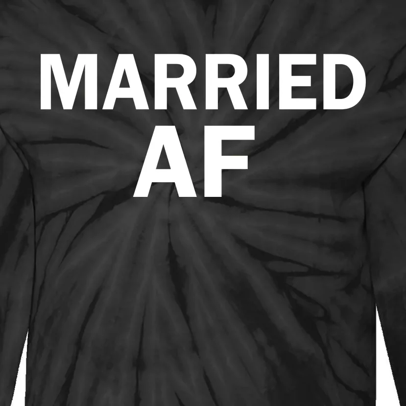 Married AF Tie-Dye Long Sleeve Shirt