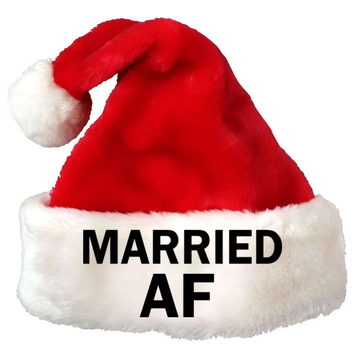 Married AF Premium Christmas Santa Hat