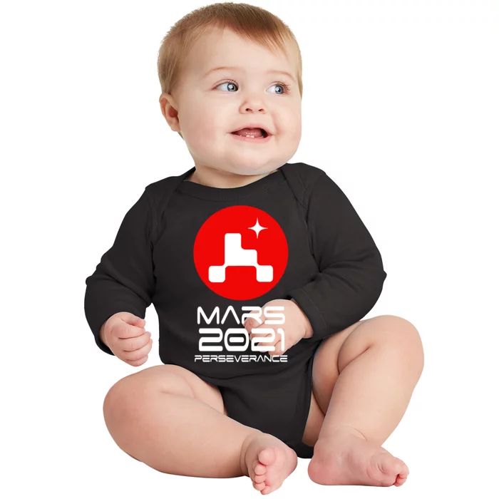 Mars 2021 Perseverance Baby Long Sleeve Bodysuit