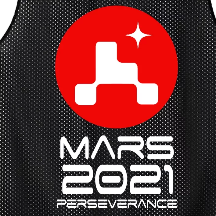 Mars 2021 Perseverance Mesh Reversible Basketball Jersey Tank