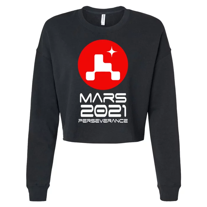 Mars 2021 Perseverance Cropped Pullover Crew