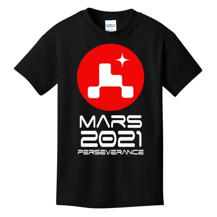 Mars 2021 Perseverance Kids T-Shirt