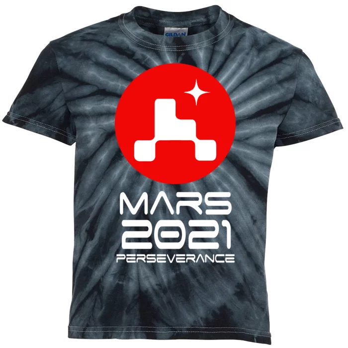 Mars 2021 Perseverance Kids Tie-Dye T-Shirt