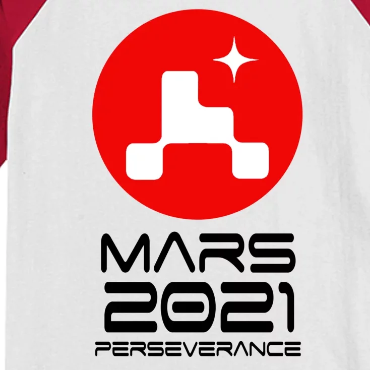 Mars 2021 Perseverance Kids Colorblock Raglan Jersey