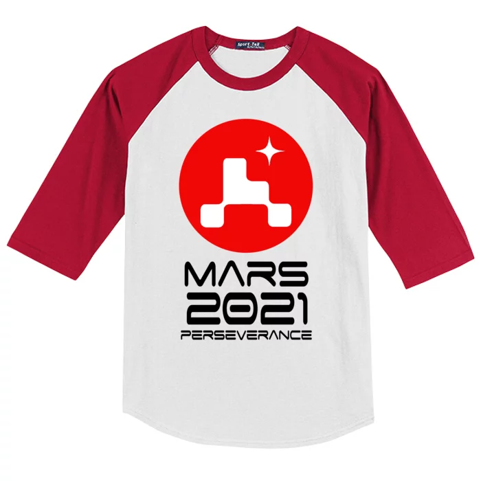 Mars 2021 Perseverance Kids Colorblock Raglan Jersey