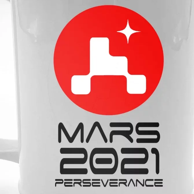 Mars 2021 Perseverance Front & Back Beer Stein