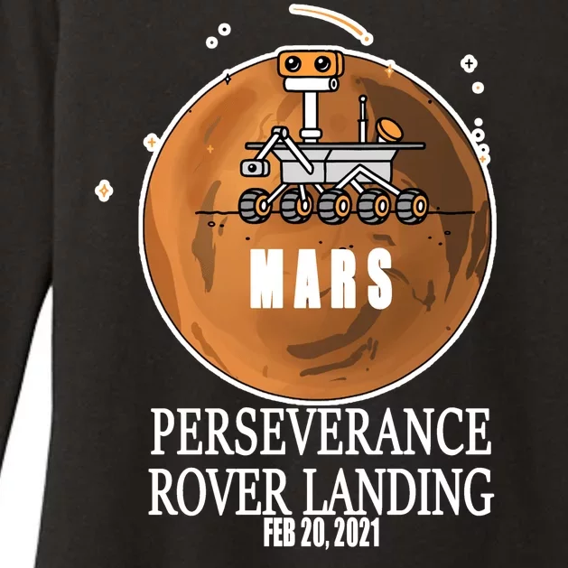 Mars Rover Landing Perseverance Womens CVC Long Sleeve Shirt