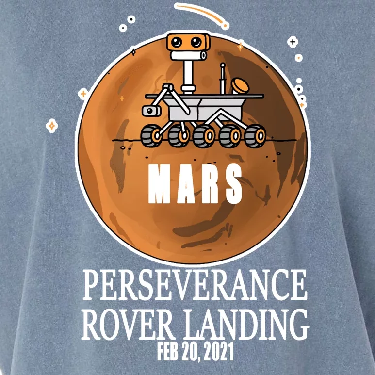 Mars Rover Landing Perseverance Garment-Dyed Women's Muscle Tee