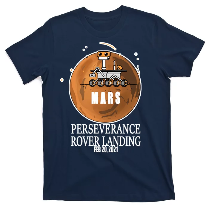 Mars Rover Landing Perseverance T-Shirt