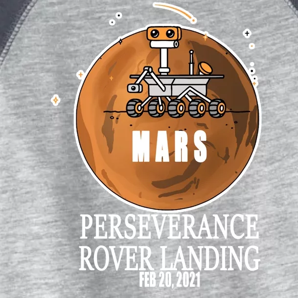 Mars Rover Landing Perseverance Toddler Fine Jersey T-Shirt