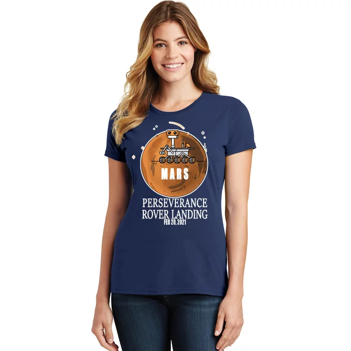 Mars Rover Landing Perseverance Women's T-Shirt