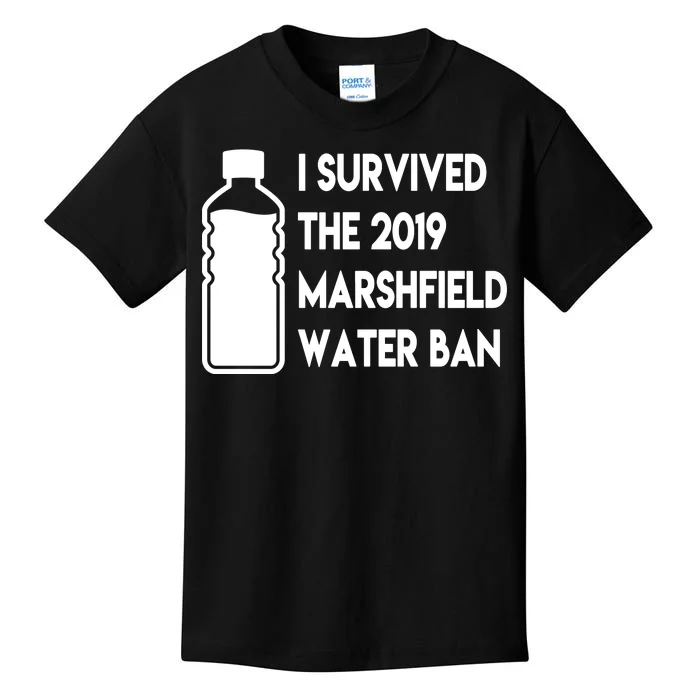 Marshfield water ban Kids T-Shirt