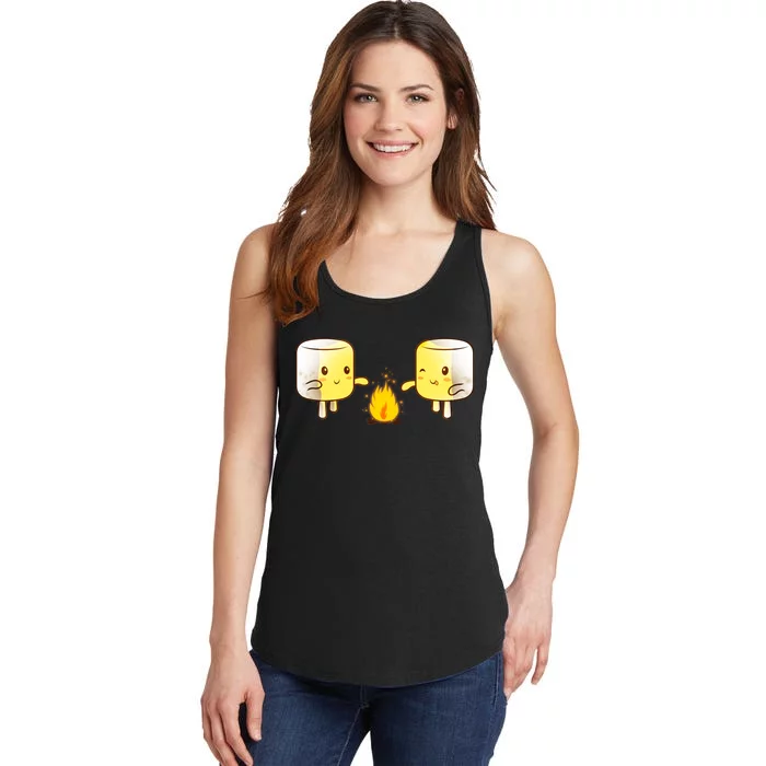 Marshmallow Roast Ladies Essential Tank