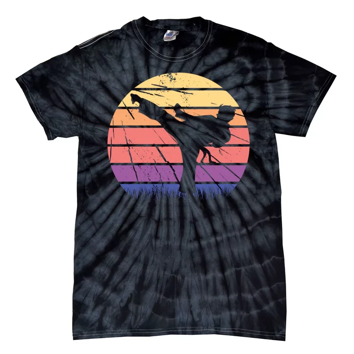 Martial Arts Retro Tie-Dye T-Shirt