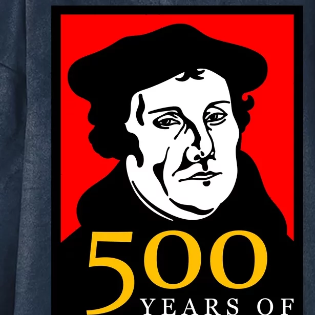 Martin Luther 500 Years of Reformation Day Hooded Wearable Blanket