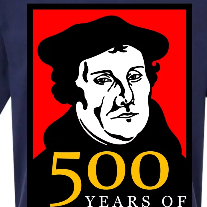 Martin Luther 500 Years of Reformation Day Sueded Cloud Jersey T-Shirt