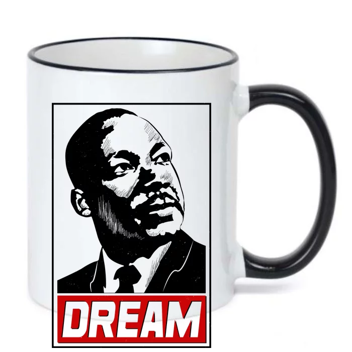 Martin Luther King Dream Black Color Changing Mug