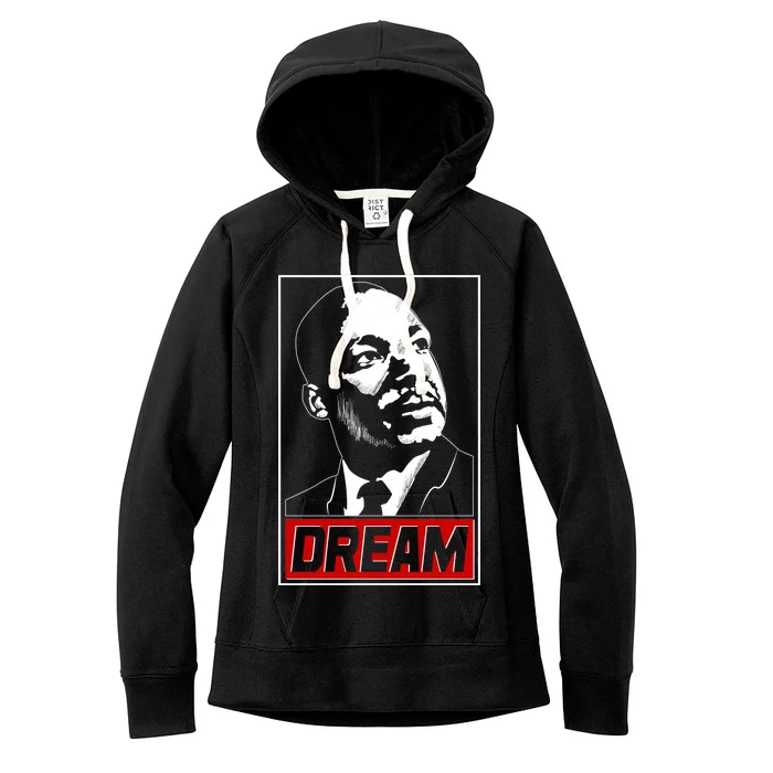 Martin Luther King Dream Women's Fleece Hoodie